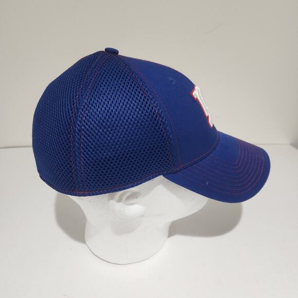 New York Giants Hat Cap Fitted Large - Medium/Large Blue New Era Logo NFL - Picture 2 of 5